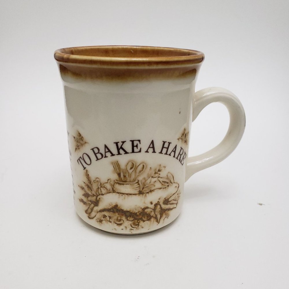 To Bake a Hare recipe mug